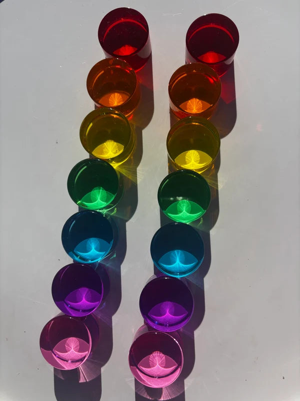 Kingdom Coins - Circular Lucite Blocks