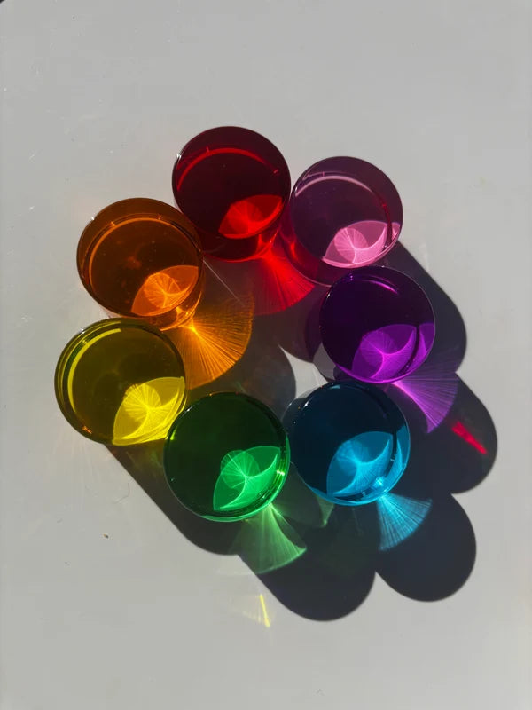 Kingdom Coins - Circular Lucite Blocks