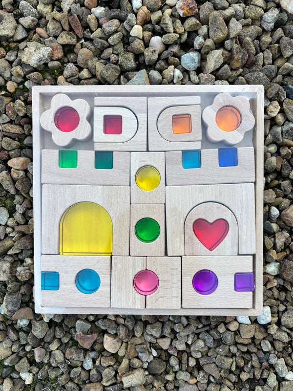 Rainbow Lucite Kingdom (33pc Set)