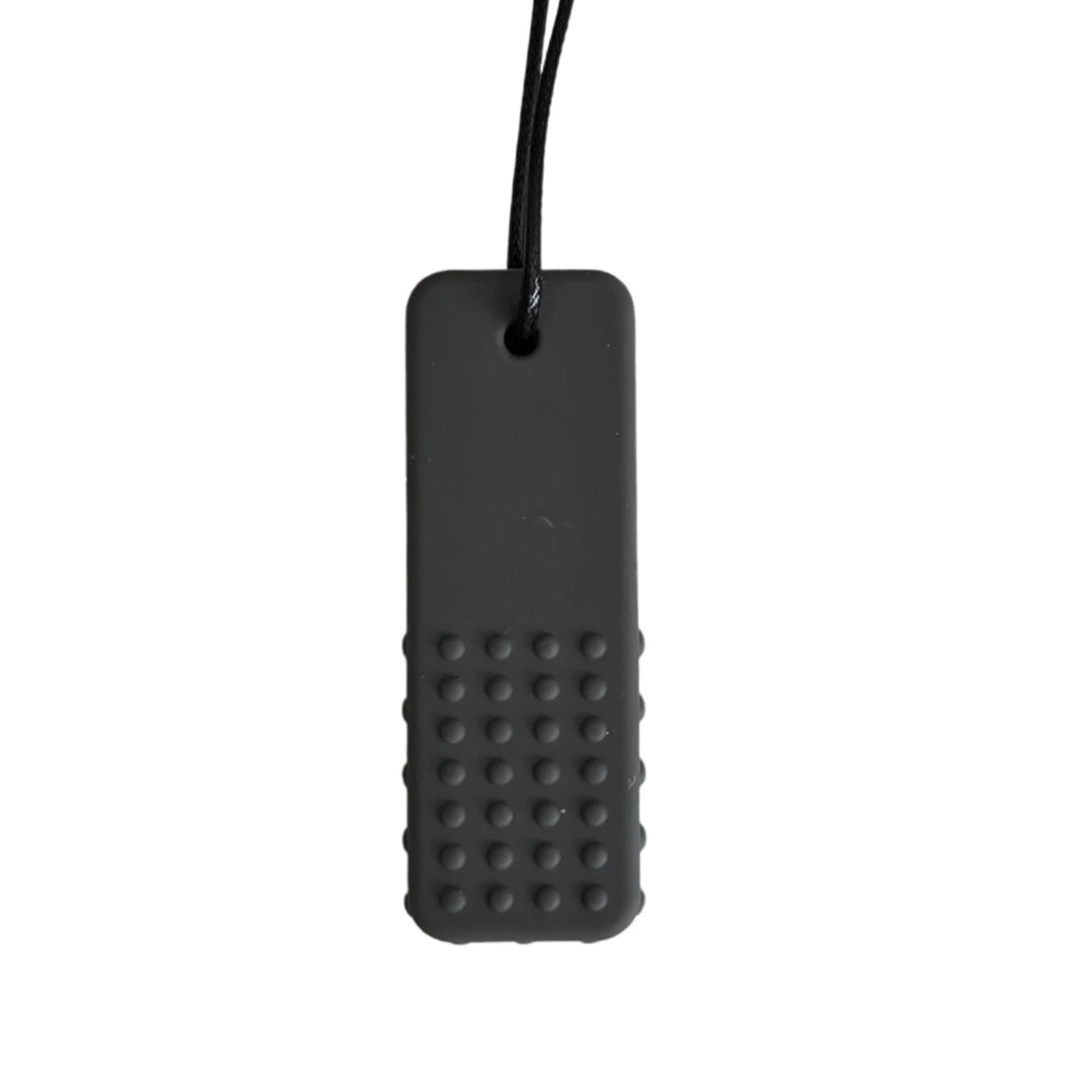 Sensory Chew Pendant Necklace - Block (Firm)