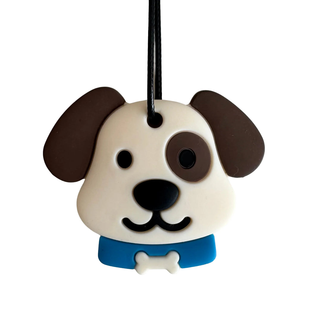 Sensory Chew Pendant Necklace - Puppy (Medium)