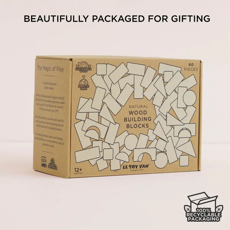 Le Toy Van - Natural Wood Building Blocks