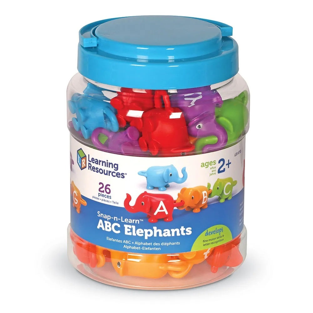 Learning Resources - Snap-n-Learn ABC Elephants