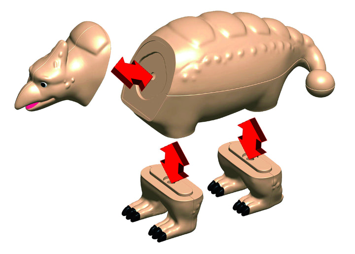 Mini Mix or Match - Dinosaurs - Set 2