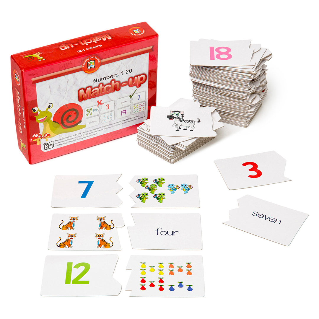 Numbers 1-20 Match-Up Game