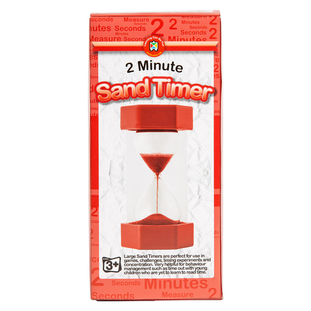 Large Sand Timer - 2 Minute