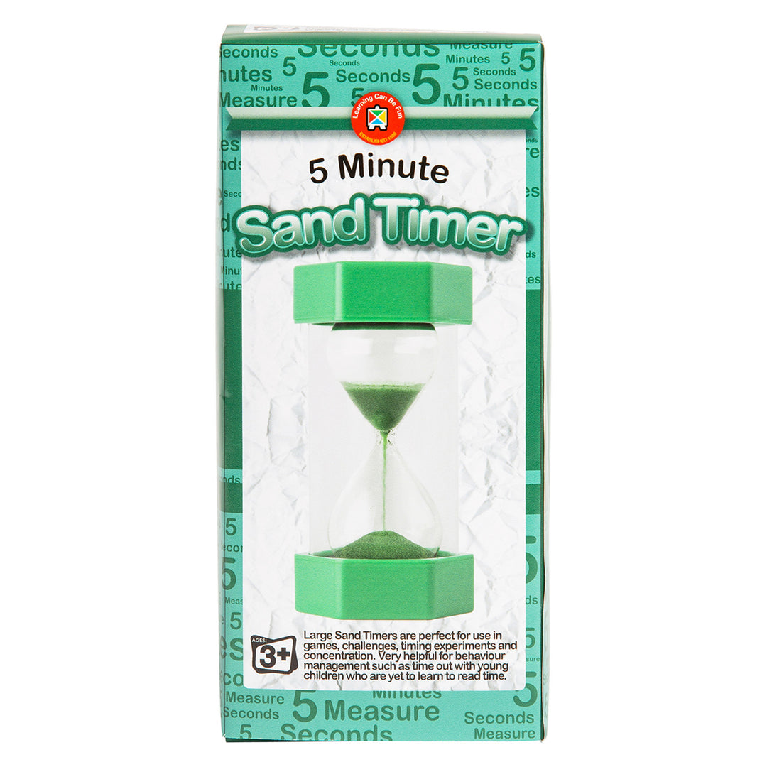 Large Sand Timer - 5 Minute