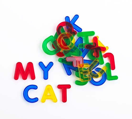 Transparent Alphabet Letters (Set of 26)