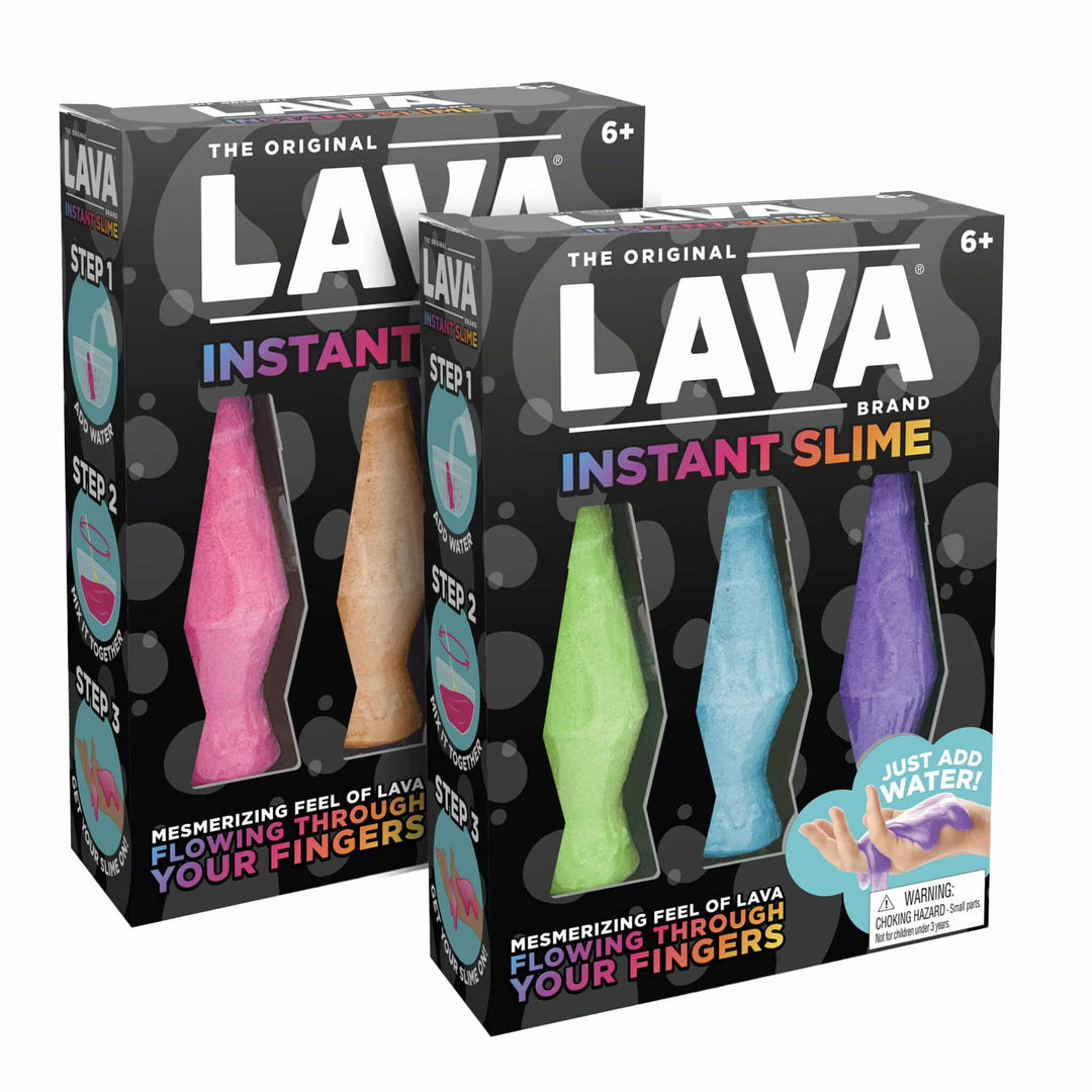 Schylling - Lava Instant Slime (Pack of 3)