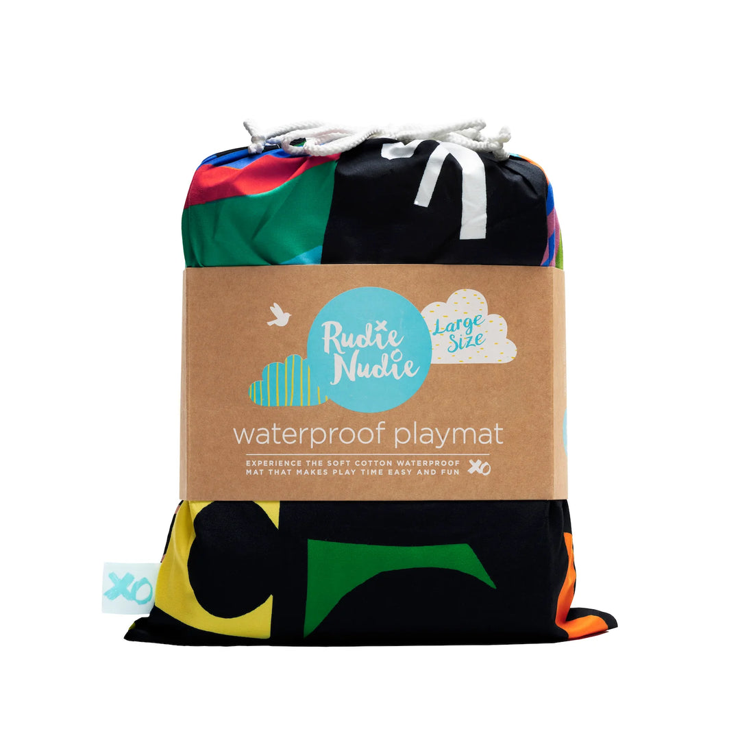 Rudie Nudie - Waterproof Playmats - Assorted Designs (Large Size)