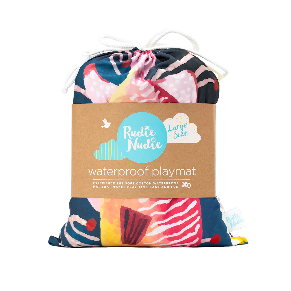Rudie Nudie - Waterproof Playmats - Assorted Designs (Large Size)