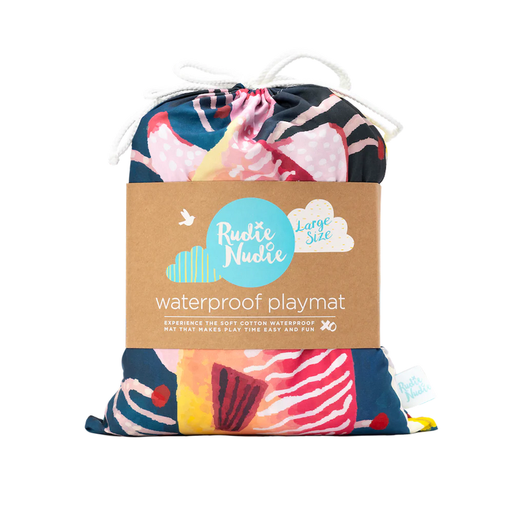 Rudie Nudie - Waterproof Playmats - Assorted Designs (Large Size)