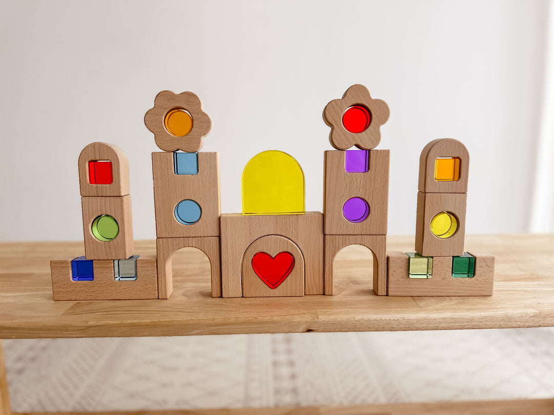 Rainbow Lucite Kingdom (34pc Set)
