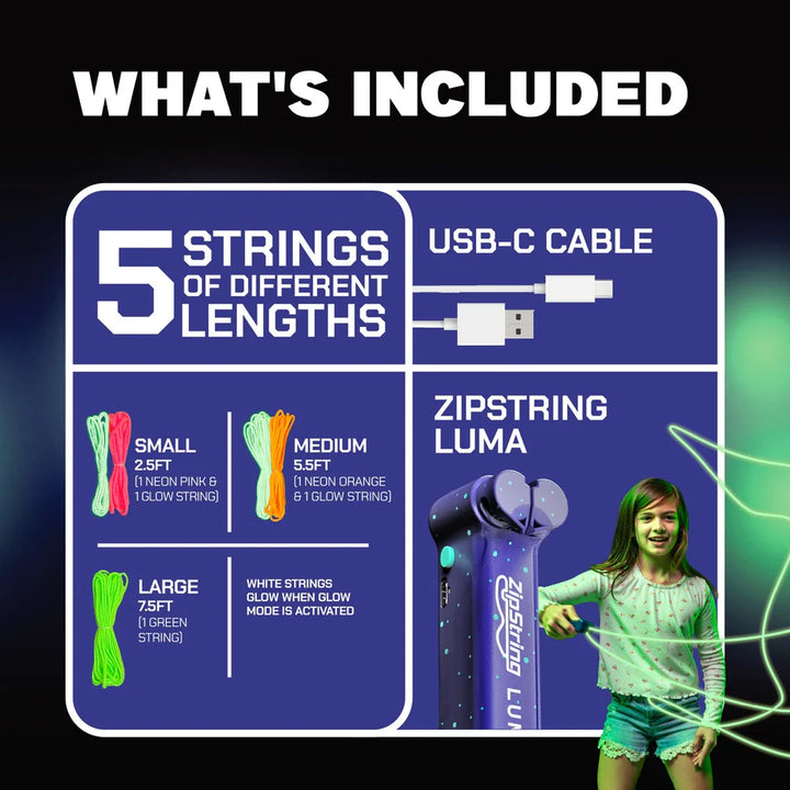 ZipString - Luma Glow In The Dark (Box Set)