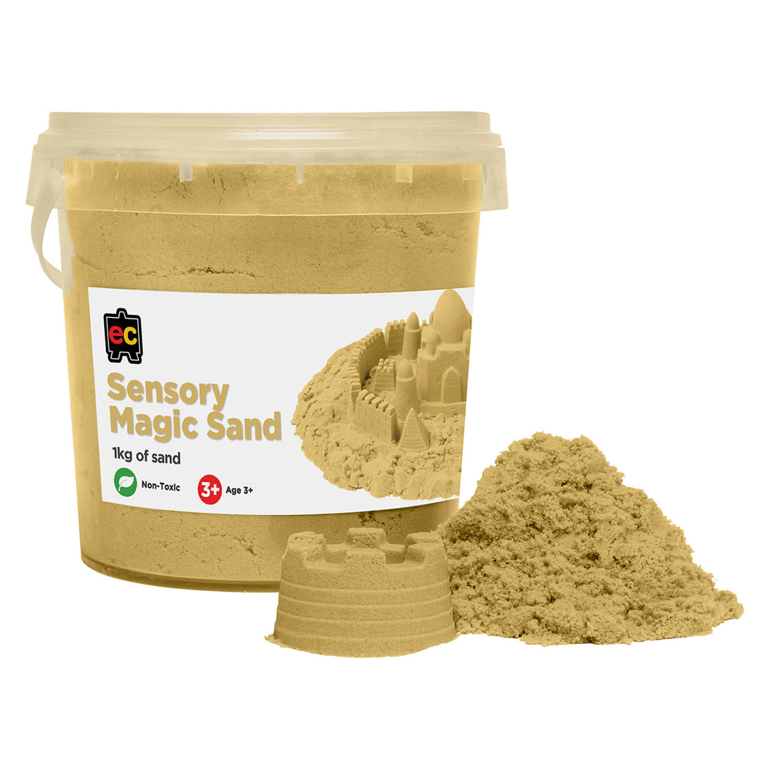 EC - Sensory Magic Sand - Natural (1kg Tub)