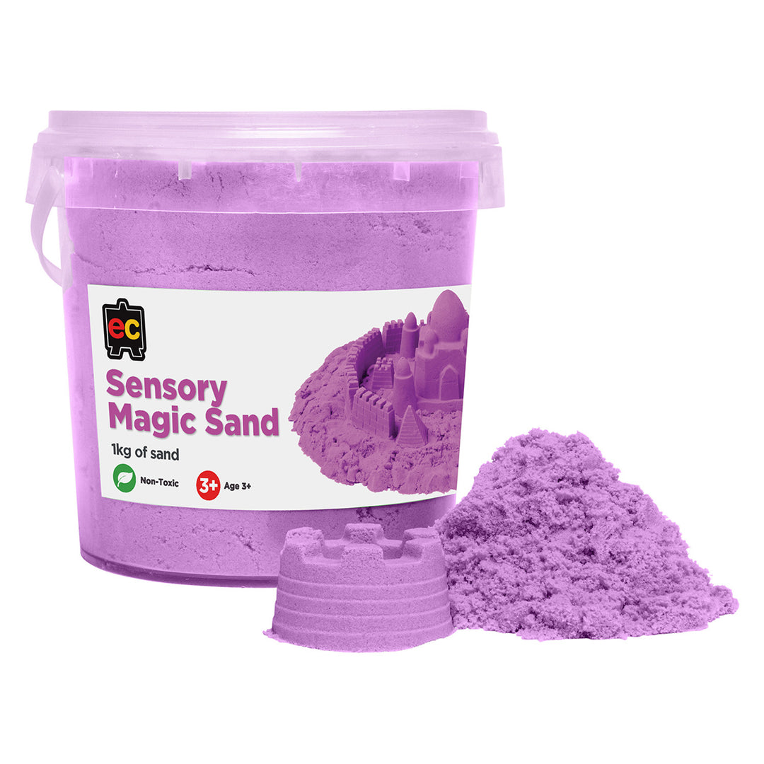 EC - Sensory Magic Sand - Purple (1kg Tub)