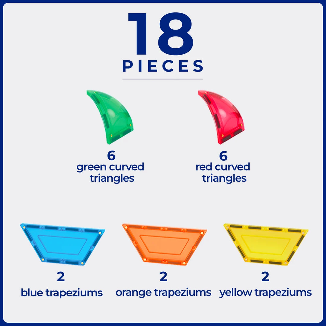 TileTek - Magnetic Tiles - Dome Set (18pc)