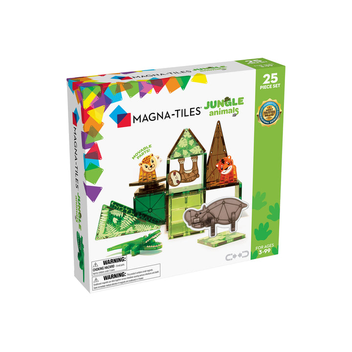 Magna-Tiles - Jungle Animals 25 Piece Set