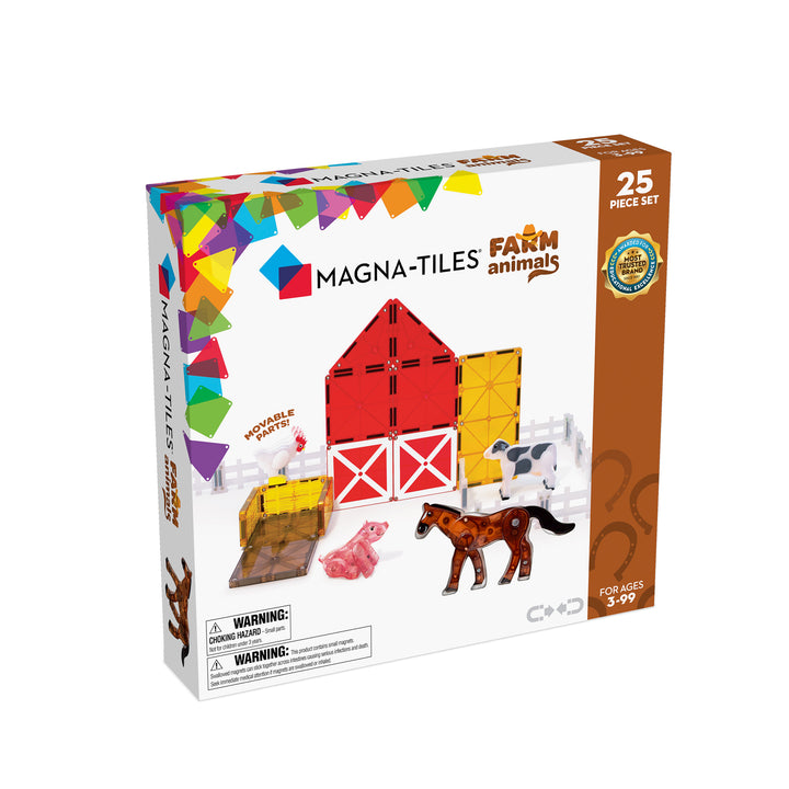 Magna-Tiles - Farm Animals 25 Piece Set