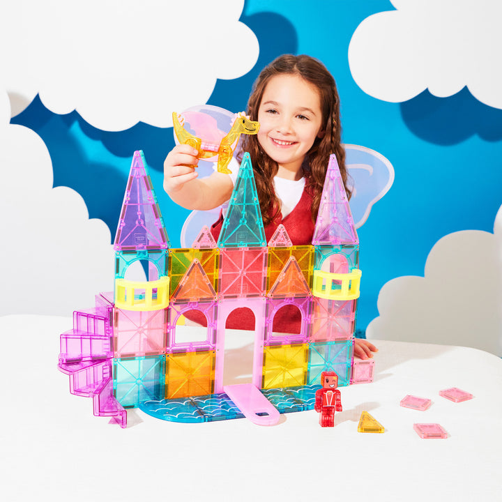 Magna-Tiles - Castle DLX + microMAGS (48pc)