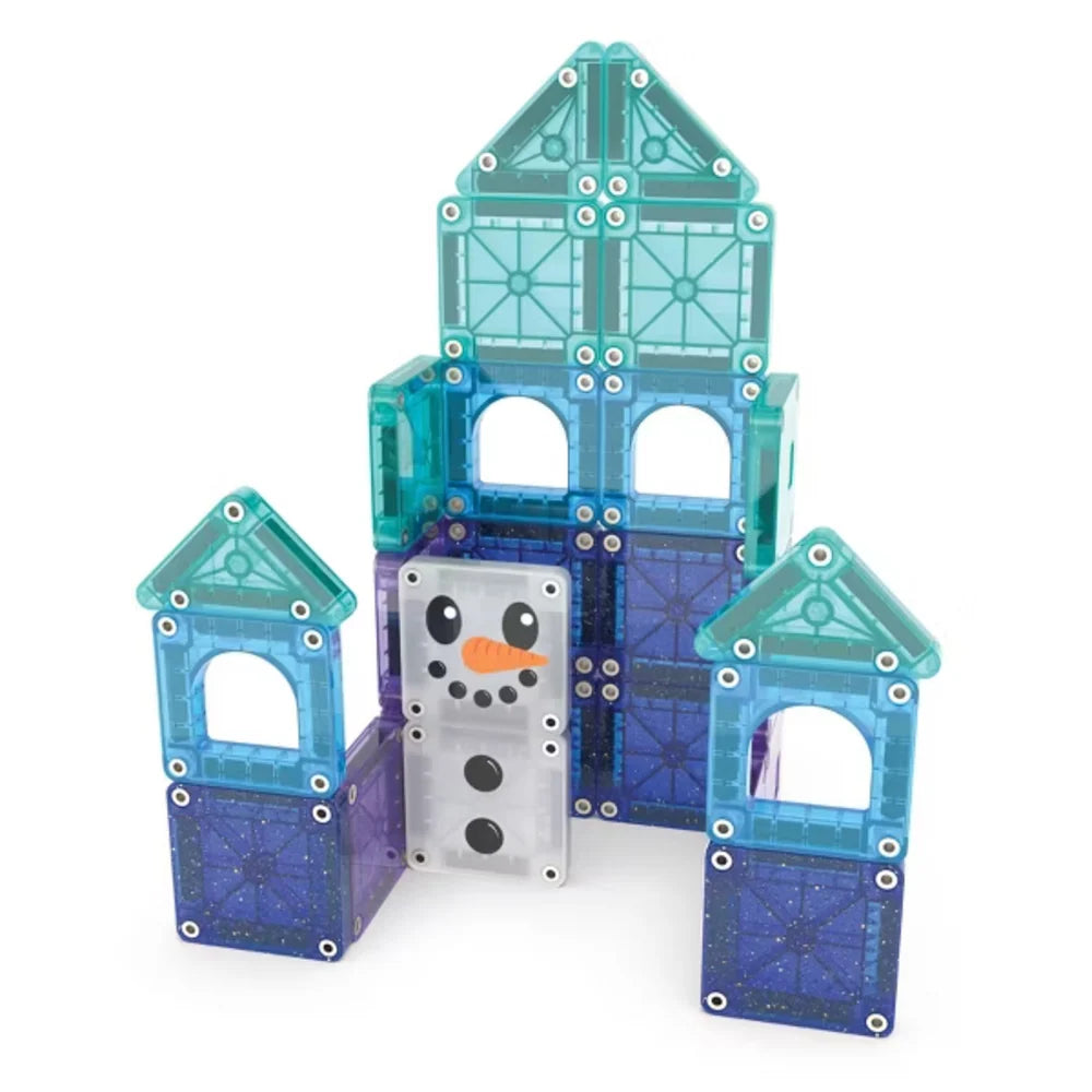 Magna-Tiles - microMAGS Travel Set - Winter Wonder (26pc)