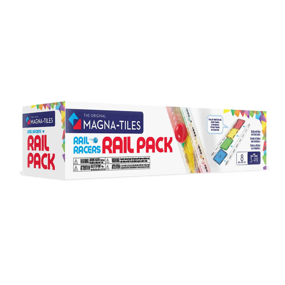 Magna-Tiles - Rail Racers - Rail Pack (8pk)