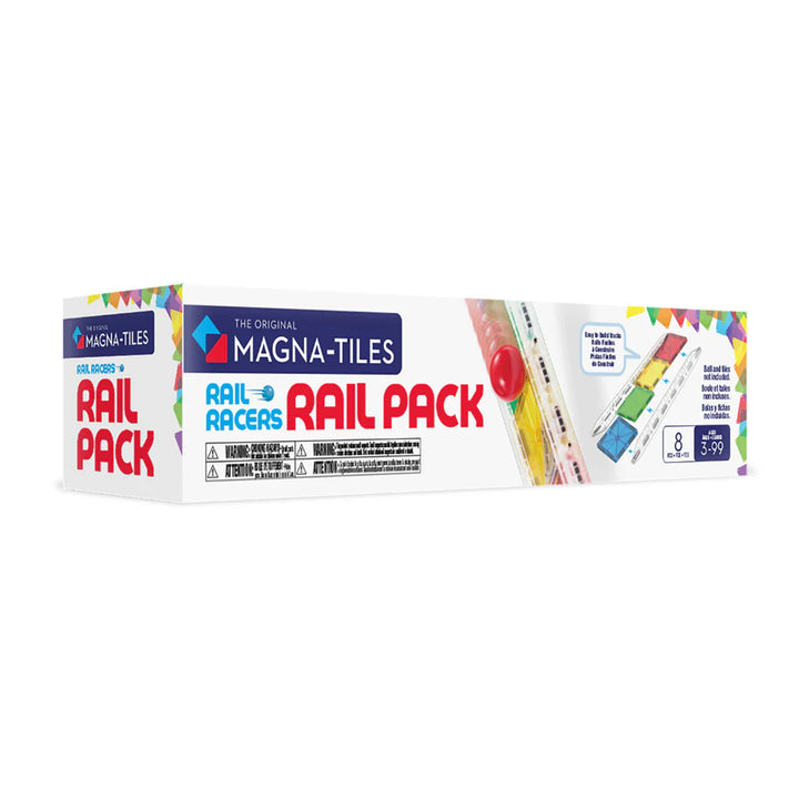 Magna-Tiles - Rail Racers - Rail Pack (8pk)