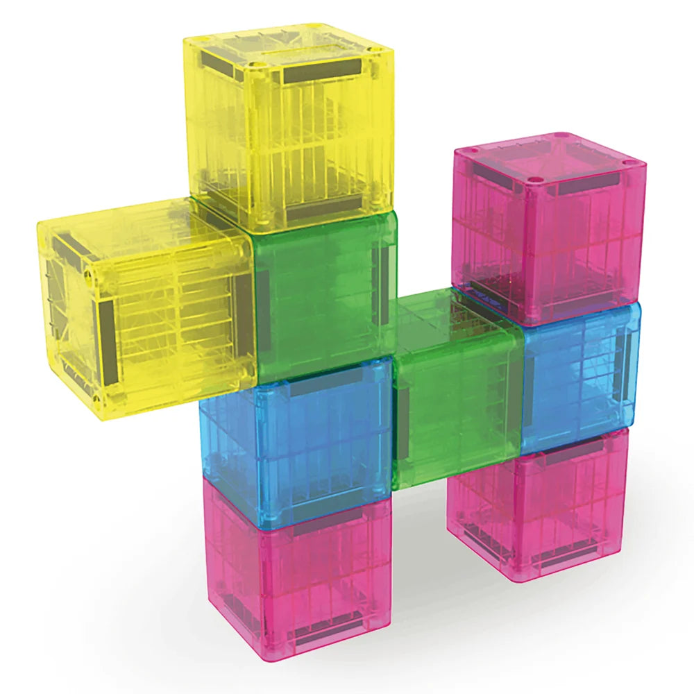 Magna-Tiles - microMAGS Travel Set - Magnetic Cubes (9pc)
