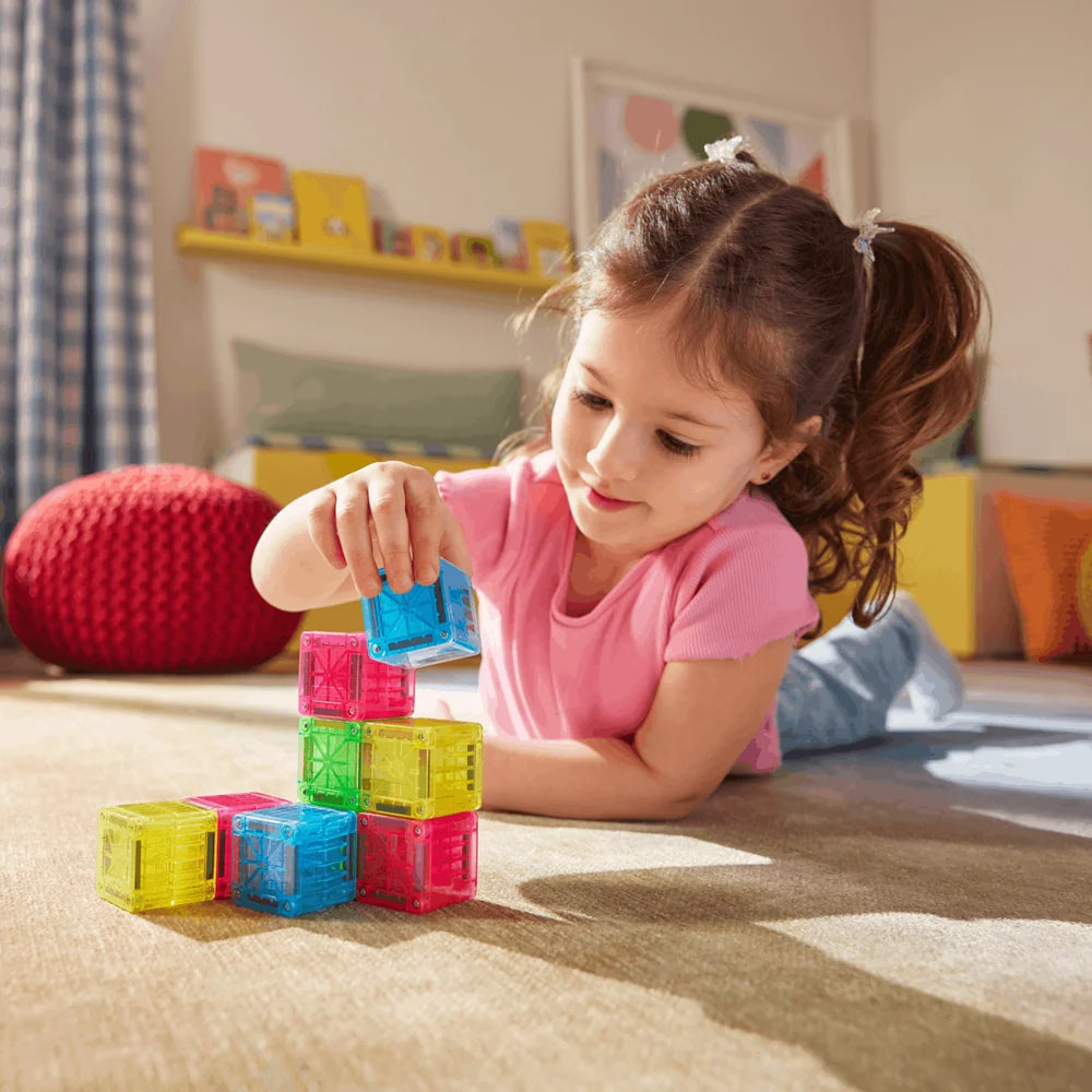 Magna-Tiles - microMAGS Travel Set - Magnetic Cubes (9pc)