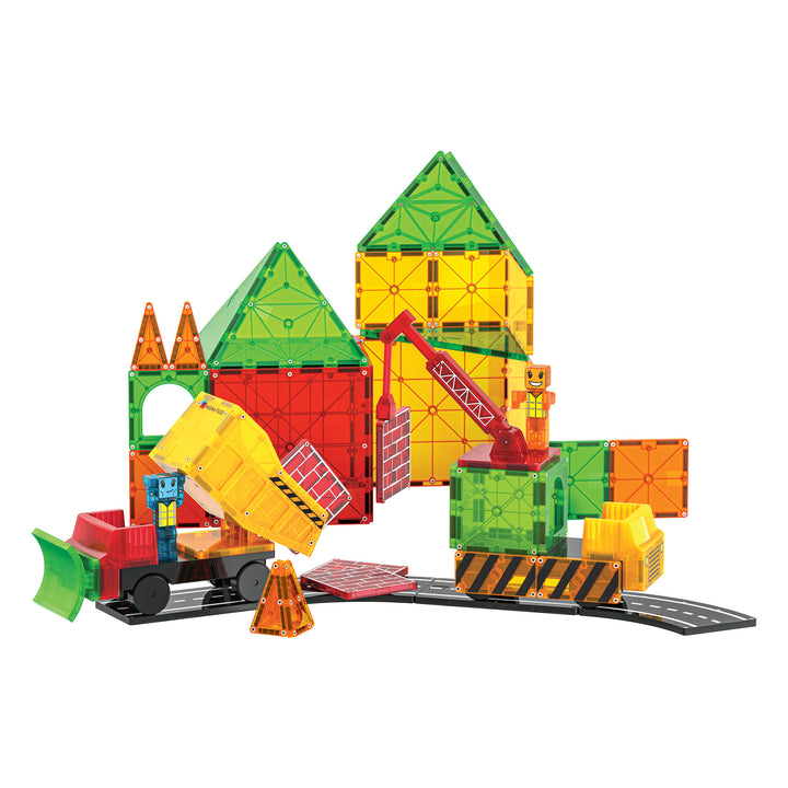 Magna-Tiles - Builder Construction XL Set (50pc)