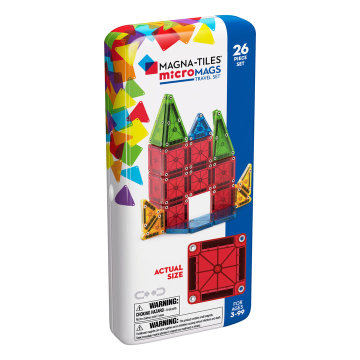 Magna-Tiles - microMAGS Travel Set (26pc)