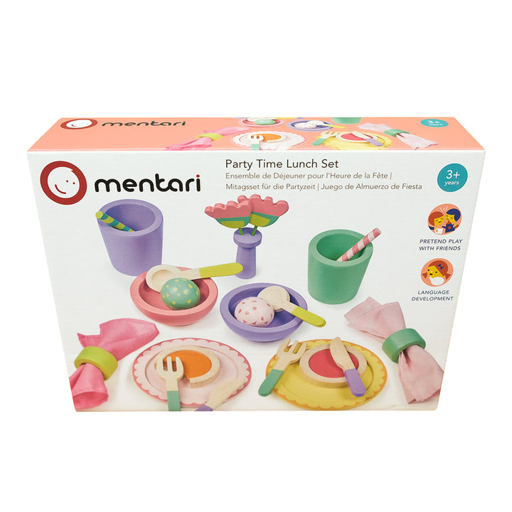 Mentari - Wooden Party Time Lunch Set