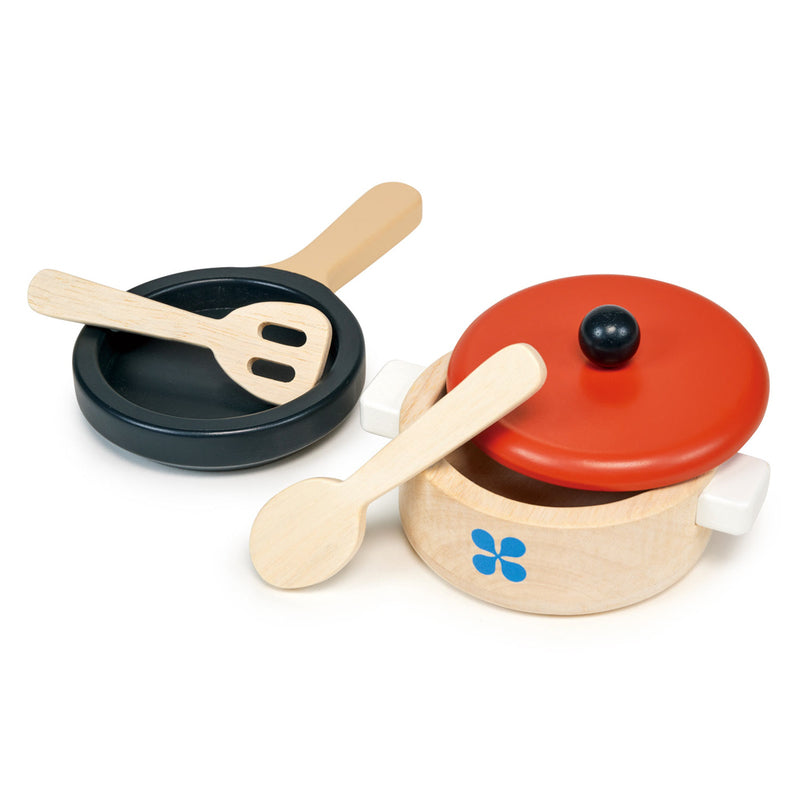 Mentari - Wooden Casserole Pan Set