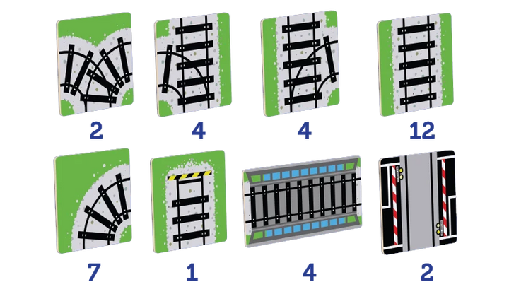 TileTek - Tile Topper - Train Pack (36pc)