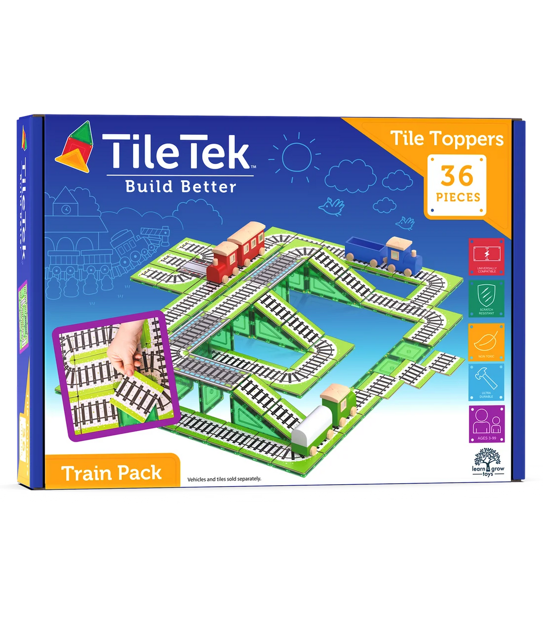 TileTek - Tile Topper - Train Pack (36pc)