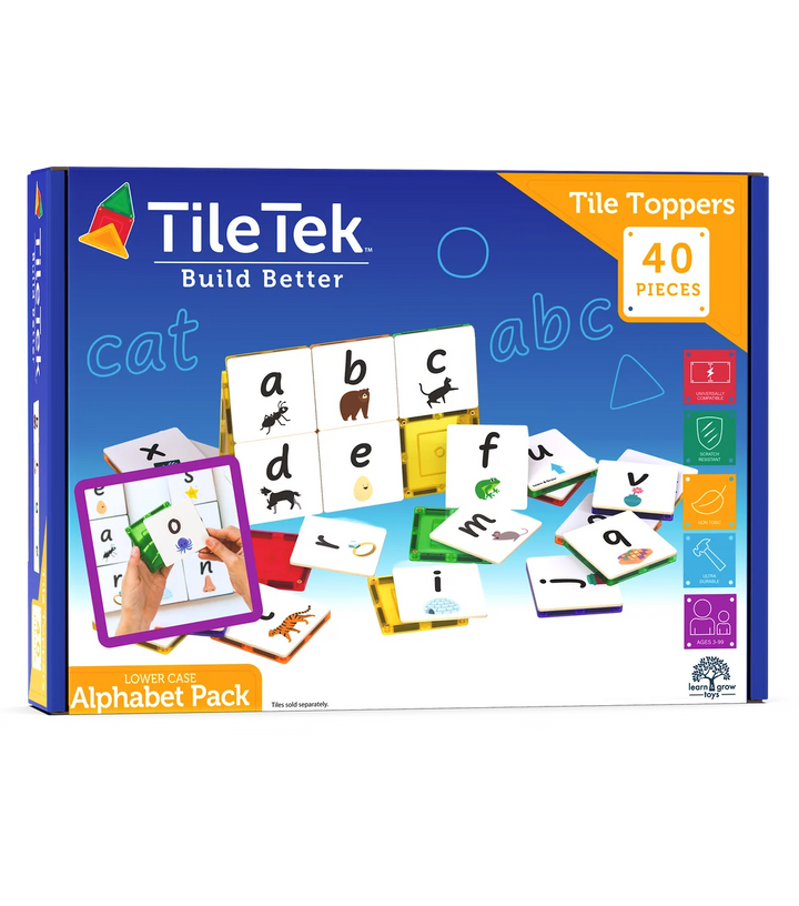 TileTek - Tile Topper - Alphabet Lower Case Pack (40pc)