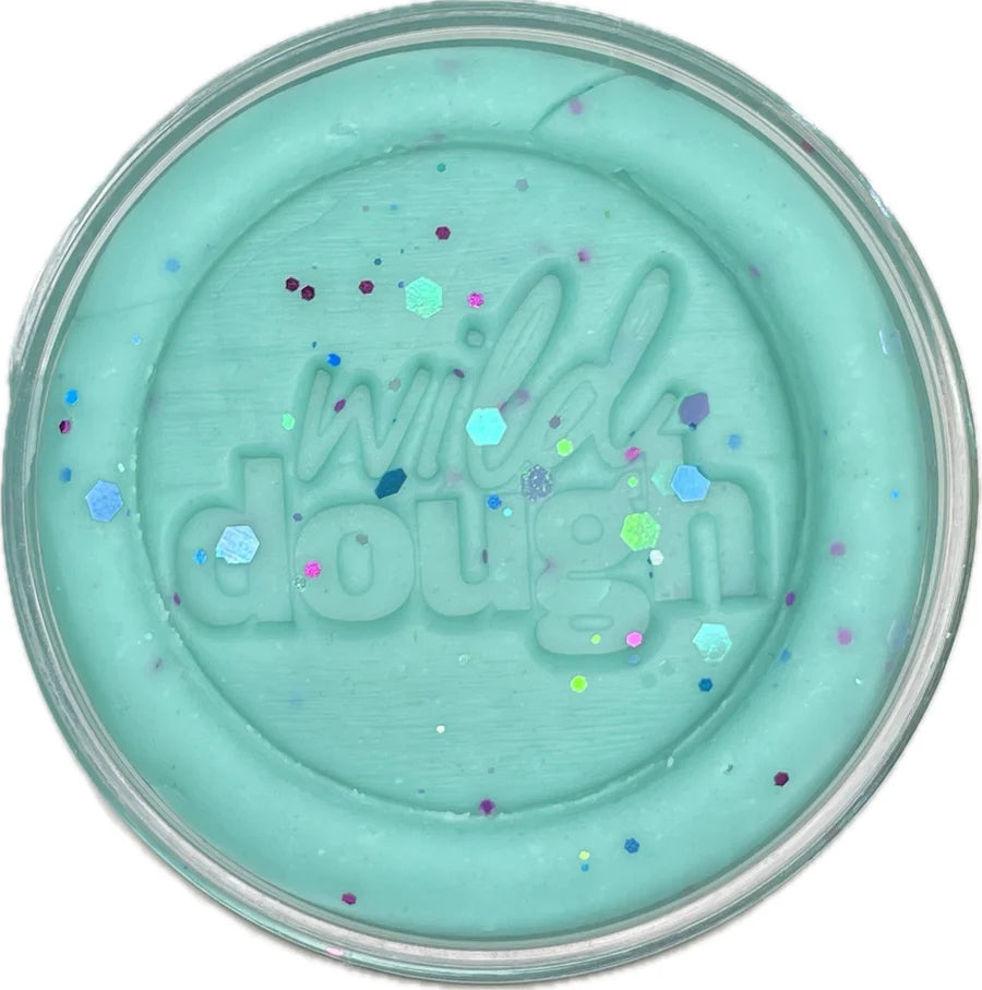 Glitter Scented Playdough - Mermaid Mint (280g Jar)