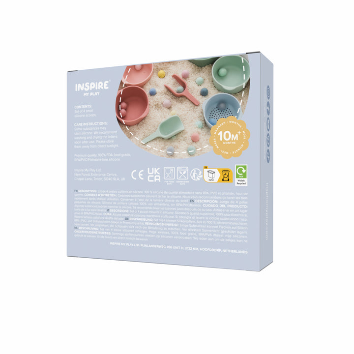 Inspire My Play - Pastel Mini Scoops (Set of 4)