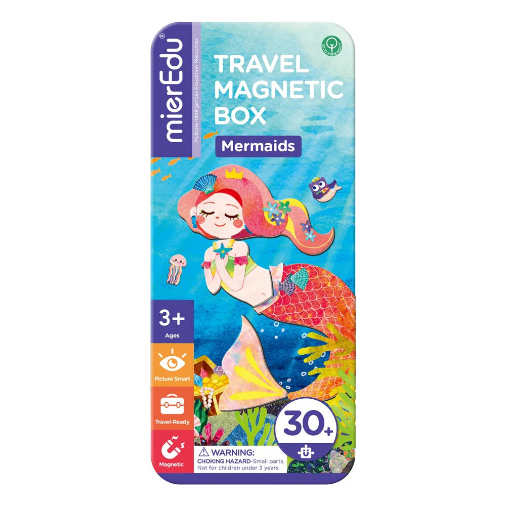 mierEdu - Travel Magnetic Tin Box Set - Mermaids