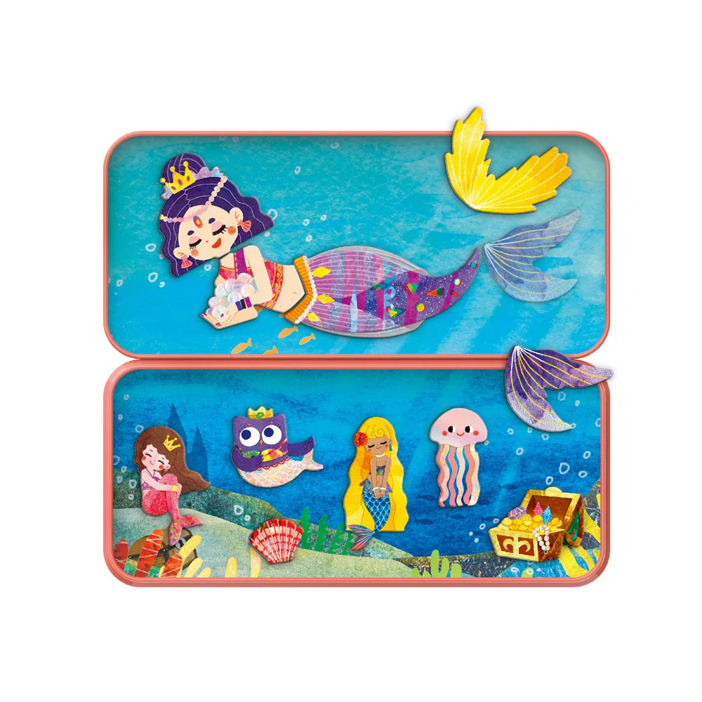 mierEdu - Travel Magnetic Tin Box Set - Mermaids