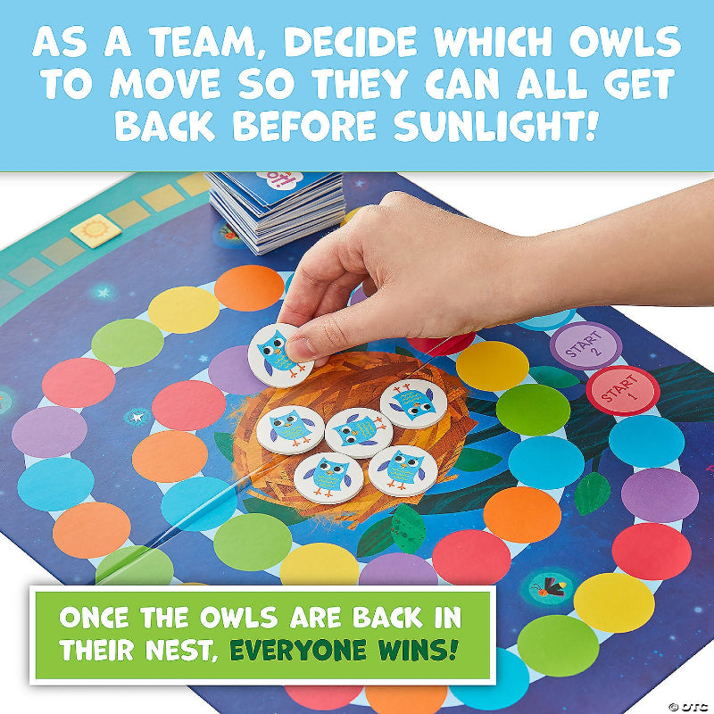 Peaceable Kingdom - Hoot Owl Hoot - A Cooperative Board Game