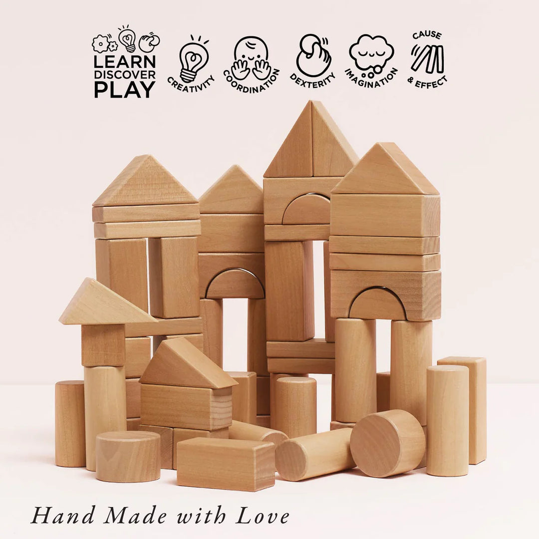 Le Toy Van - Natural Wood Building Blocks