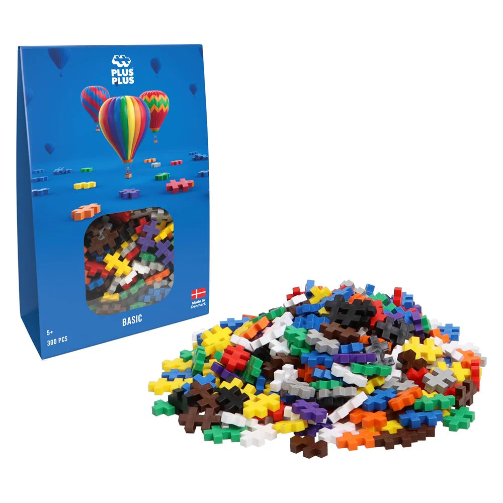 Plus-Plus - Basic Colour Mix (300pc Box)