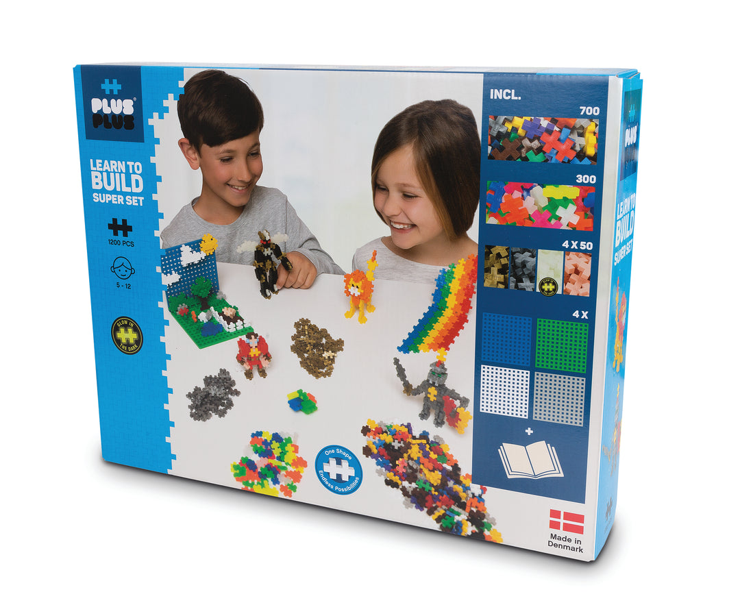 Plus-Plus - Learn to Build - Super Set Basic (1200pc)