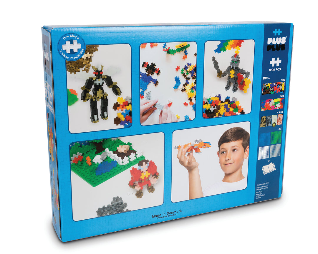 Plus-Plus - Learn to Build - Super Set Basic (1200pc)