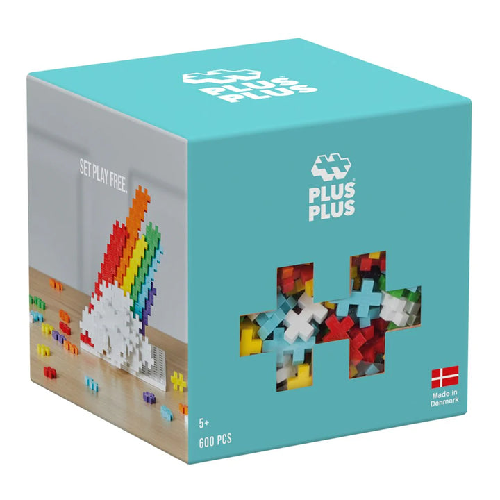 Plus-Plus - Rainbow Colour Mix - 600pc Box