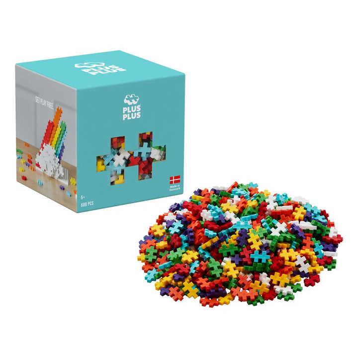 Plus-Plus - Rainbow Colour Mix - 600pc Box