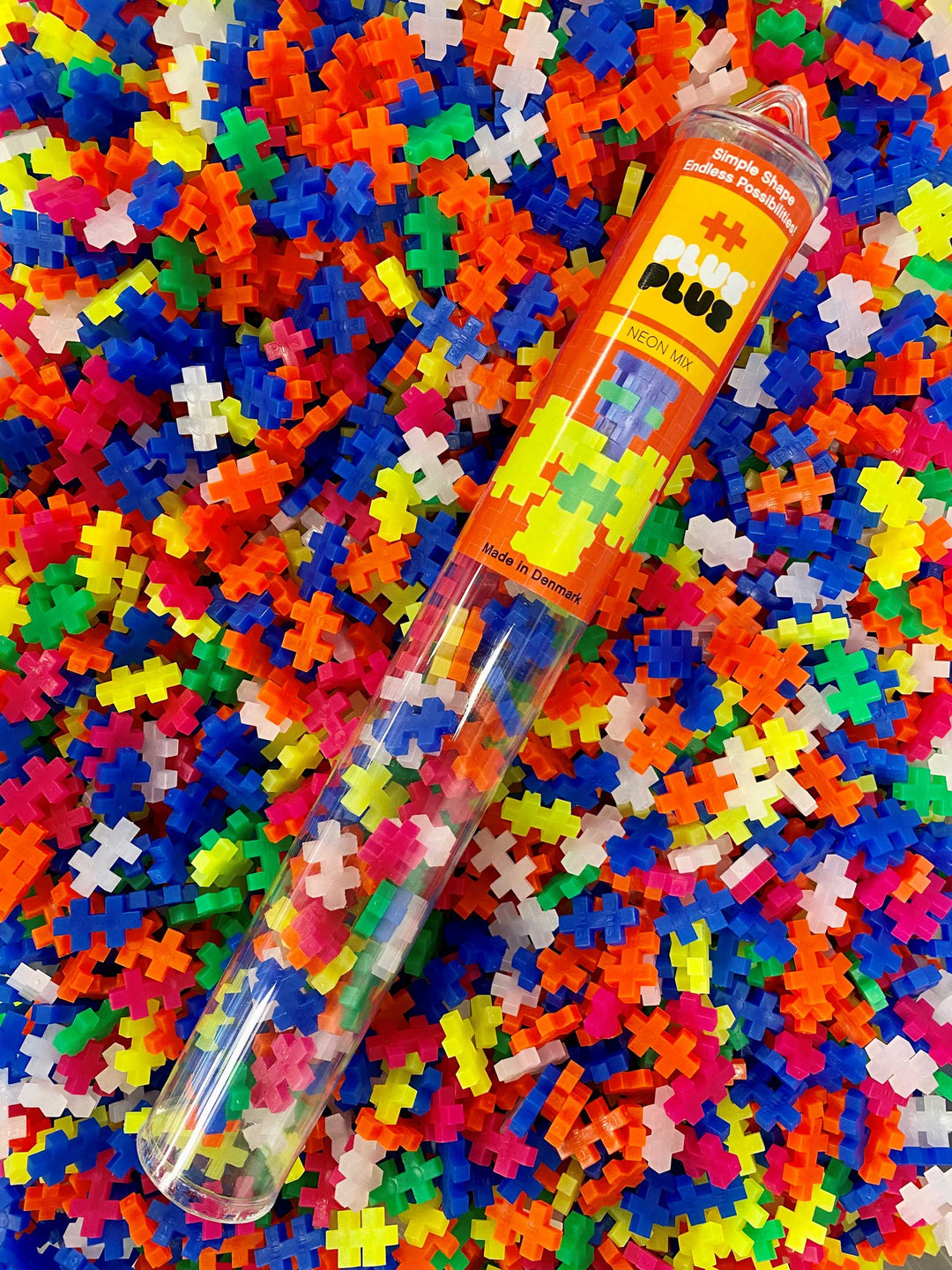 Plus-Plus - Neon Mix 100pc Tube