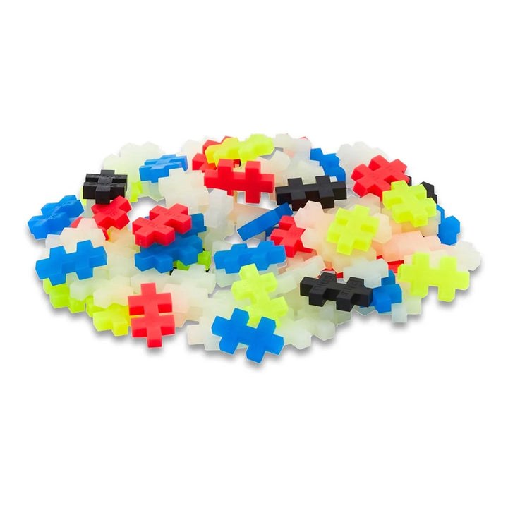 Plus-Plus - Glow in the Dark Mix - 100pc Tube