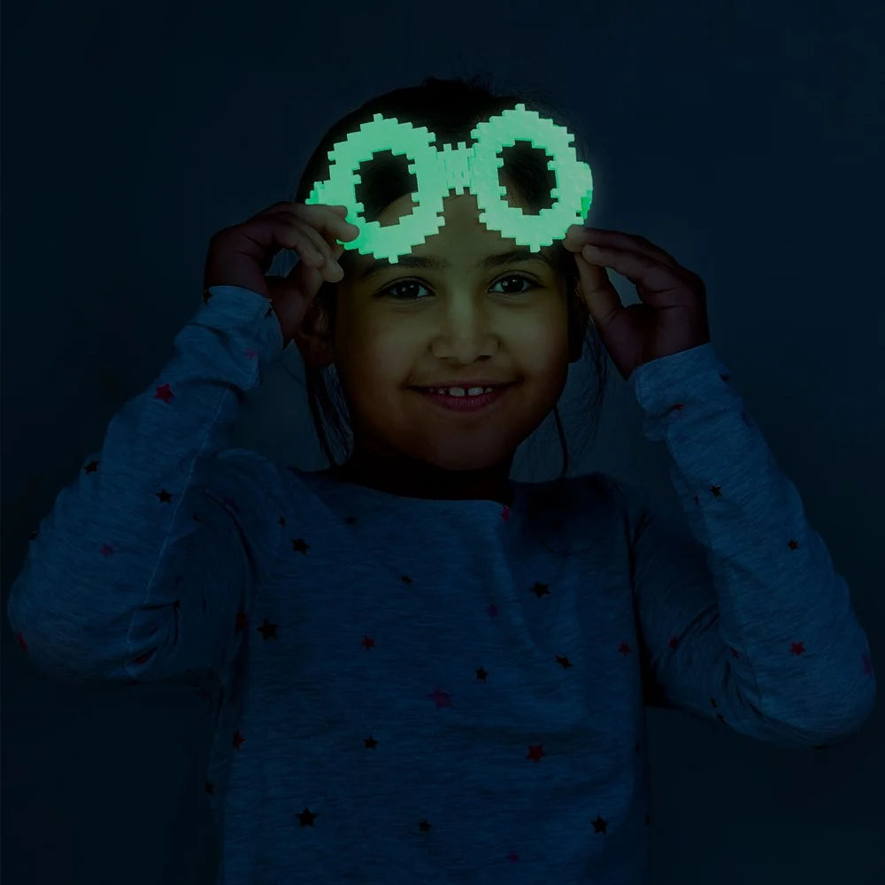 Plus-Plus - Glow in the Dark Mix - 100pc Tube